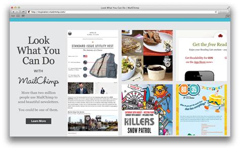 MailChimp's eNewsletter Inspiration Resource - ChurchMag