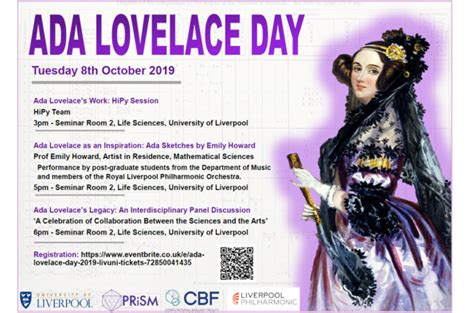 Archive - Ada Lovelace Day 2019 - Celebrating Ada's work, inspiration and legacy - Events ...