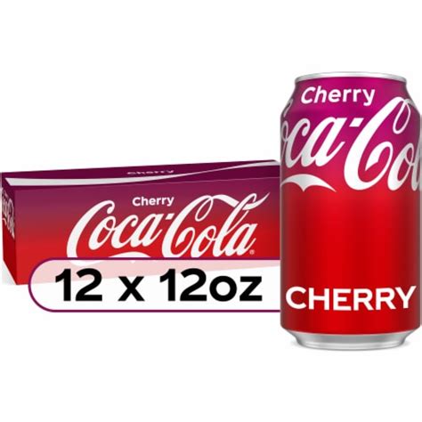 Coca-Cola® Cherry Soda Cans, 12 pk / 12 fl oz - Fry’s Food Stores