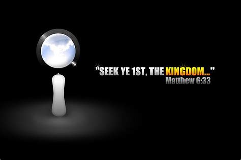 "SEEK YE FIRST, THE KINGDOM OF GOD." Posters by webart | Redbubble