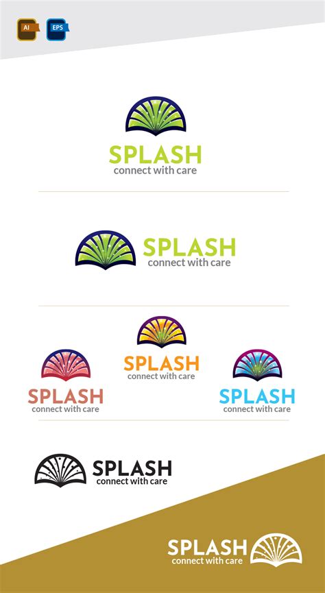 SPLASH Logo Design Template #206182 - TemplateMonster