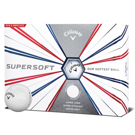 Callaway Golf Supersoft 12 Ball Pack 2019 from american golf