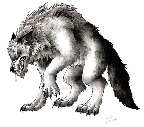 Werewolf by Lintufriikki on DeviantArt