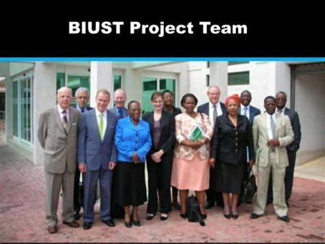 BIUST Project Team