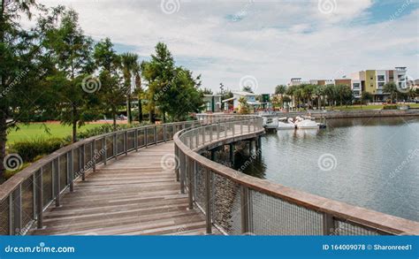 Oviedo on the Park. Center Lake Park is a Public Park with Boardwalk in ...