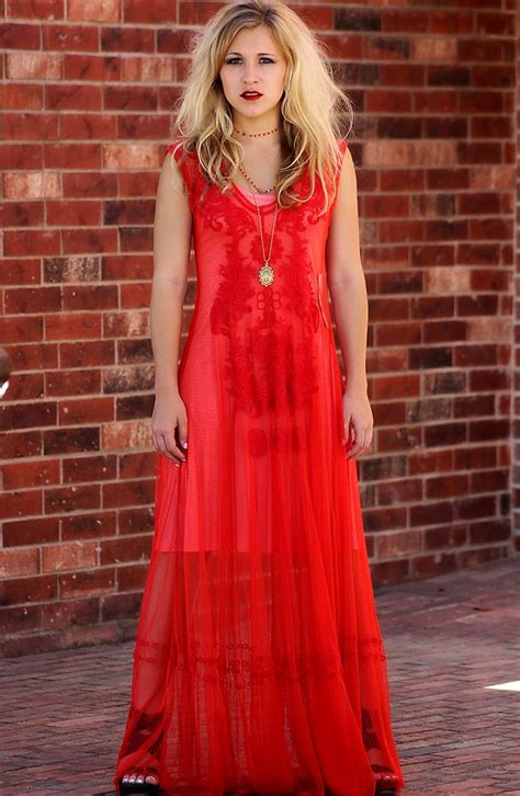 Have a special occasion coming up and want a unique dress? This red ...