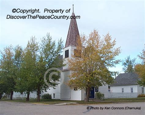 Hythe, Alberta - photo of the Hythe Church