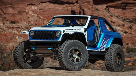 The Jeep Wrangler Magneto 3.0 EV Concept is Here!