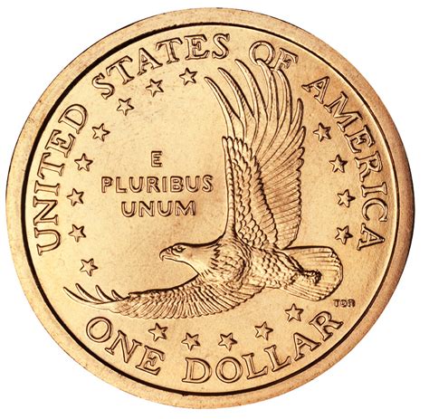 SACAGAWEA- "Golden" Dollar Coin Ring. - Coins for Fashion