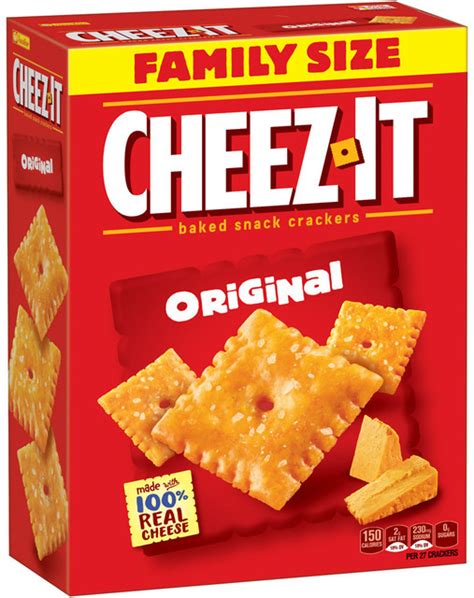 Cheez-It Crackers FAMILY SIZE BOX | Food | My Commissary | My Military ...