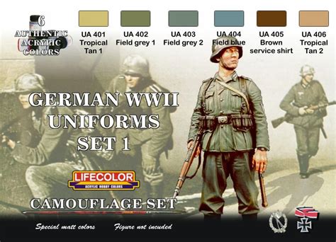 WW2 uniform colors - MODELLING - Wehrmacht Info - Scale Models