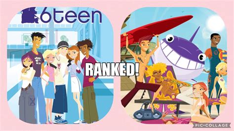 Ranking The 6teen And Stoked Characters - YouTube