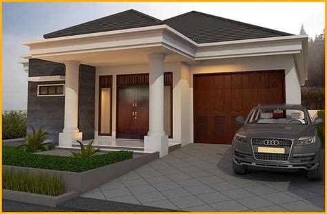 Tips Desain Rumah Sederhana Tampak Mewah Check more at https://space-made.com/114/desain-rumah ...