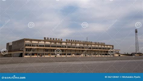 Abandoned Building of Nicosia International Airport Located in the Buffer Zone in Cyprus ...