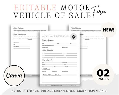 Download New York Motor Vehicle Bill Of Sale Form For - vrogue.co