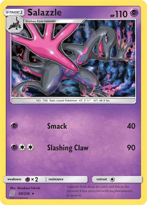 Salazzle 99 (Unified Minds 2019) Pokemon Card