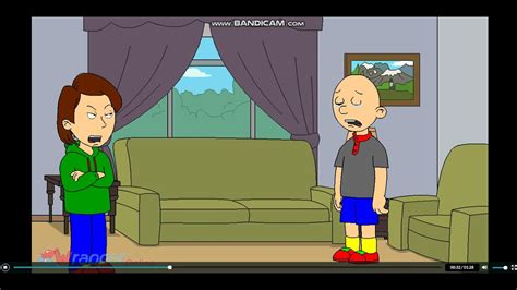 Classic Caillou's Punishment Day! - YouTube