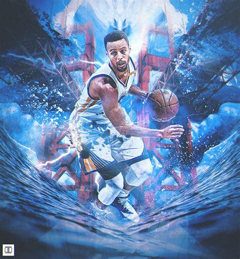 Stephen Curry // Water Manipulation \\ NBA on Behance