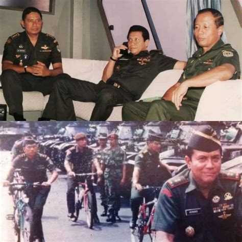 Foto Masa Muda SBY Masih Kolonel dan Moeldoko Mayor di TNI, Gagah Penuh ...