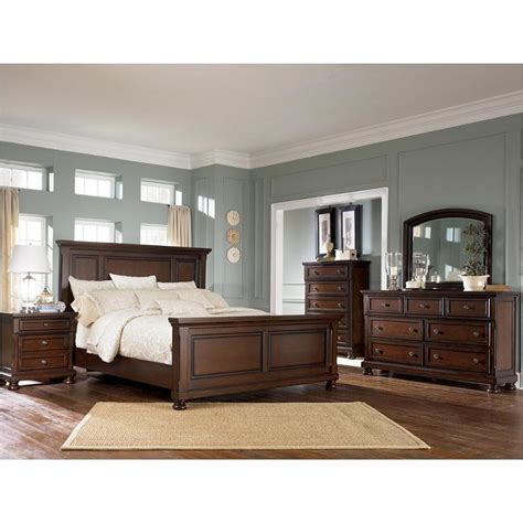 Porter Queen Sleigh Storage Bedroom Set - Hanaposy