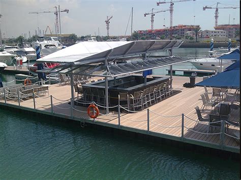 Floating Bar at One Degree 15 Marina, Sentosa – Marina Technology ...