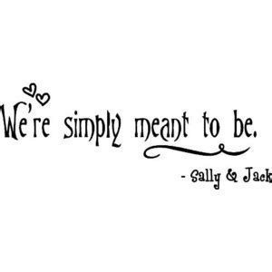 Jack And Sally Love Quotes. QuotesGram