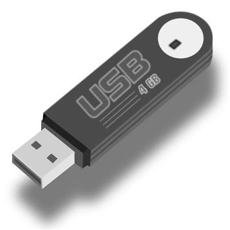 USB flash drive PNG