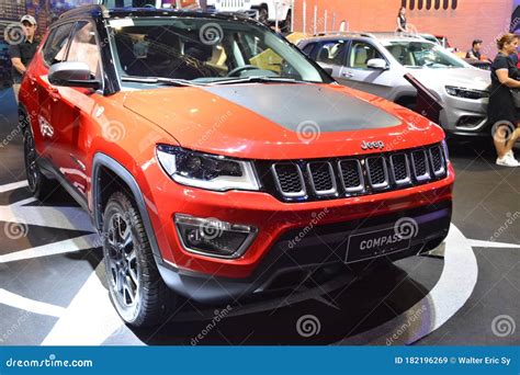 Jeep Compass at Manila International Auto Show in Pasay, Philippines Editorial Stock Image ...