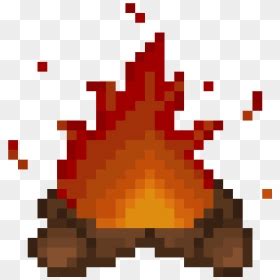 Campfire Clipart Camp Fire - Camper Fire Tent Svg, HD Png Download - vhv