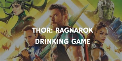 A Marvel Drinking Game for Every Movie (21 Games) - Drink When | Drinking games, Thor, Movie 21