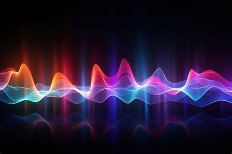 Colorful abstract light waves | Free Photo Illustration - rawpixel