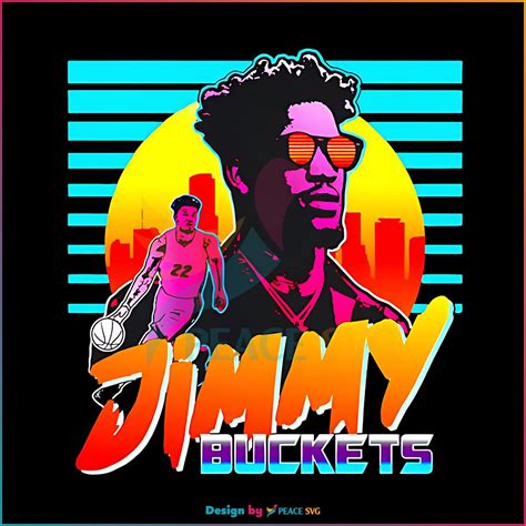 Miami Retro Jimmy Buckets Funny Jimmy Butler Miami Vice PNG » PeaceSVG