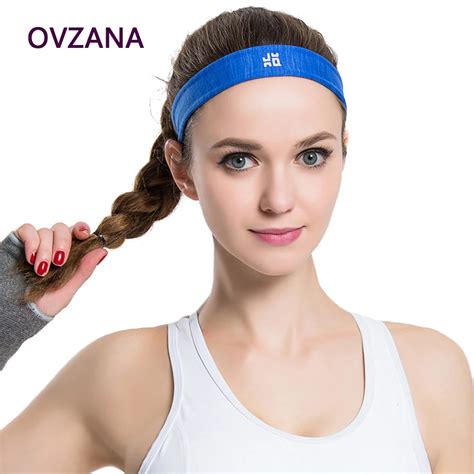 5Pcs/lot Professional Nylon Headbands Fitness Head Band Women Sweatbands Overgrip Yoga Hair ...