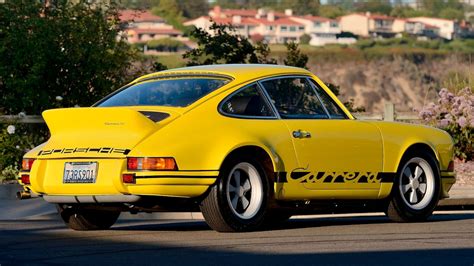 1973 Porsche 911 Carrera RS 2.7 owned by Paul Walker heads to auction