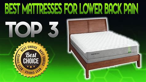 Best Mattresses For Lower Back Pain Sufferers 2020 - Mattresses For ...