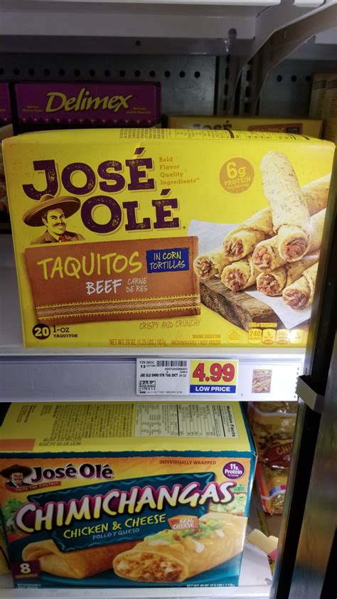 Jose Ole Taquitos just $3.99 - Kroger Couponing