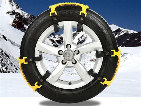 Easy To Install Snow Tire Chains