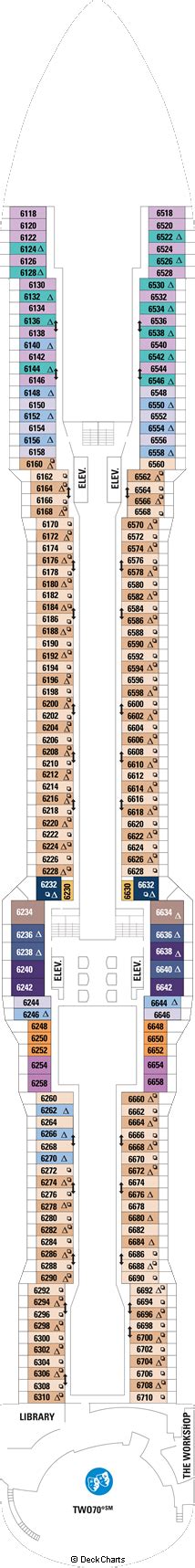 Royal Caribbean Quantum of the Seas Deck Plans: Ship Layout, Staterooms ...