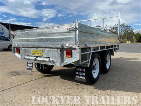 10 X 6 Ft Heavy Duty Flat Deck Trailer ATM 3.5 Tonne • Lockyer Trailers ...