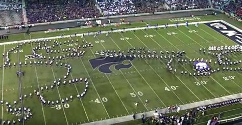 Kansas State marching band controversy: When attempts to emulate a Jayhawk and the starship ...