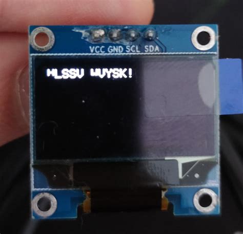 Arduino Nano I2C OLED display 0.96 inches 128x64 pixels - Arduino Stack Exchange