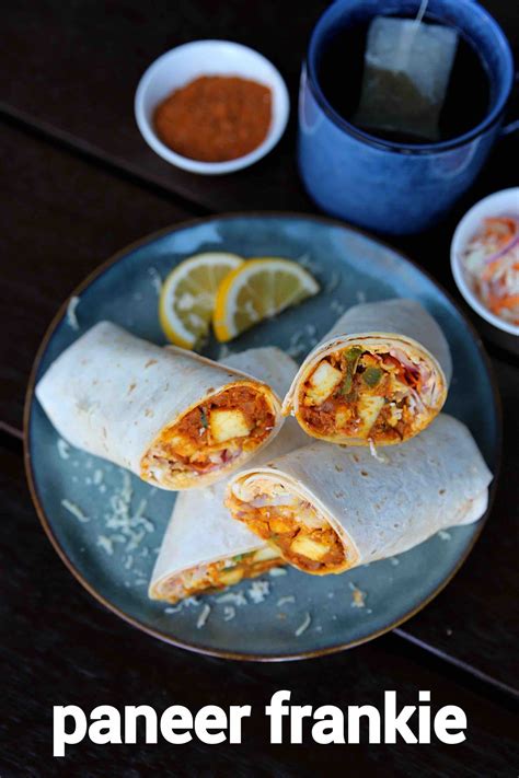 paneer frankie recipe | paneer kathi roll | paneer wrap recipe