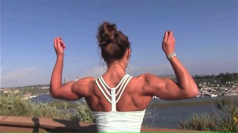 Women's Bodybuilding Back muscles - YouTube