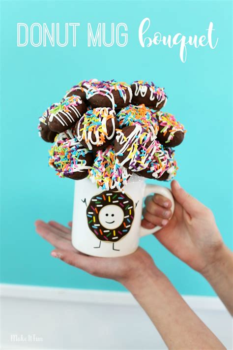 Donut Mug Bouquet - Sugar Bee Crafts