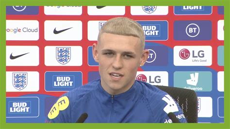 Phil Foden explains all about 'Gazza' hairstyle | Press conference | Euro 2020 - YouTube