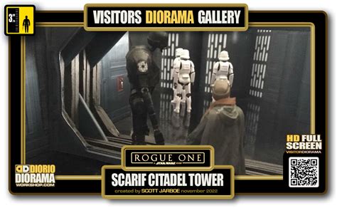 VISITORS HD FULLSCREEN DIORAMA • SCOTT JARBOE • STAR WARS ROGUE ONE ...