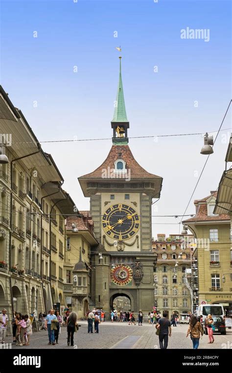 Switzerland, Bern, clock tower Stock Photo - Alamy