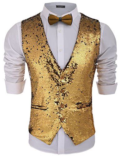 Stylish Gold Vests and Ties: The Perfect Accessory for Any Look