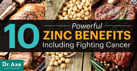 10 Powerful Zinc Benefits, Including Fighting Cancer - Dr. Axe