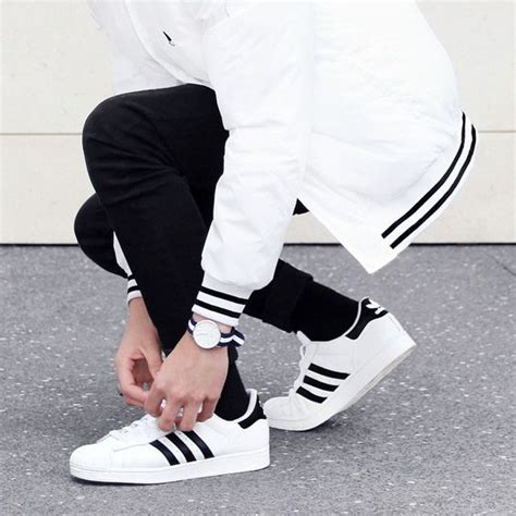 How To Style: Men's Outfit Ideas with Adidas Superstars on 2024 ...